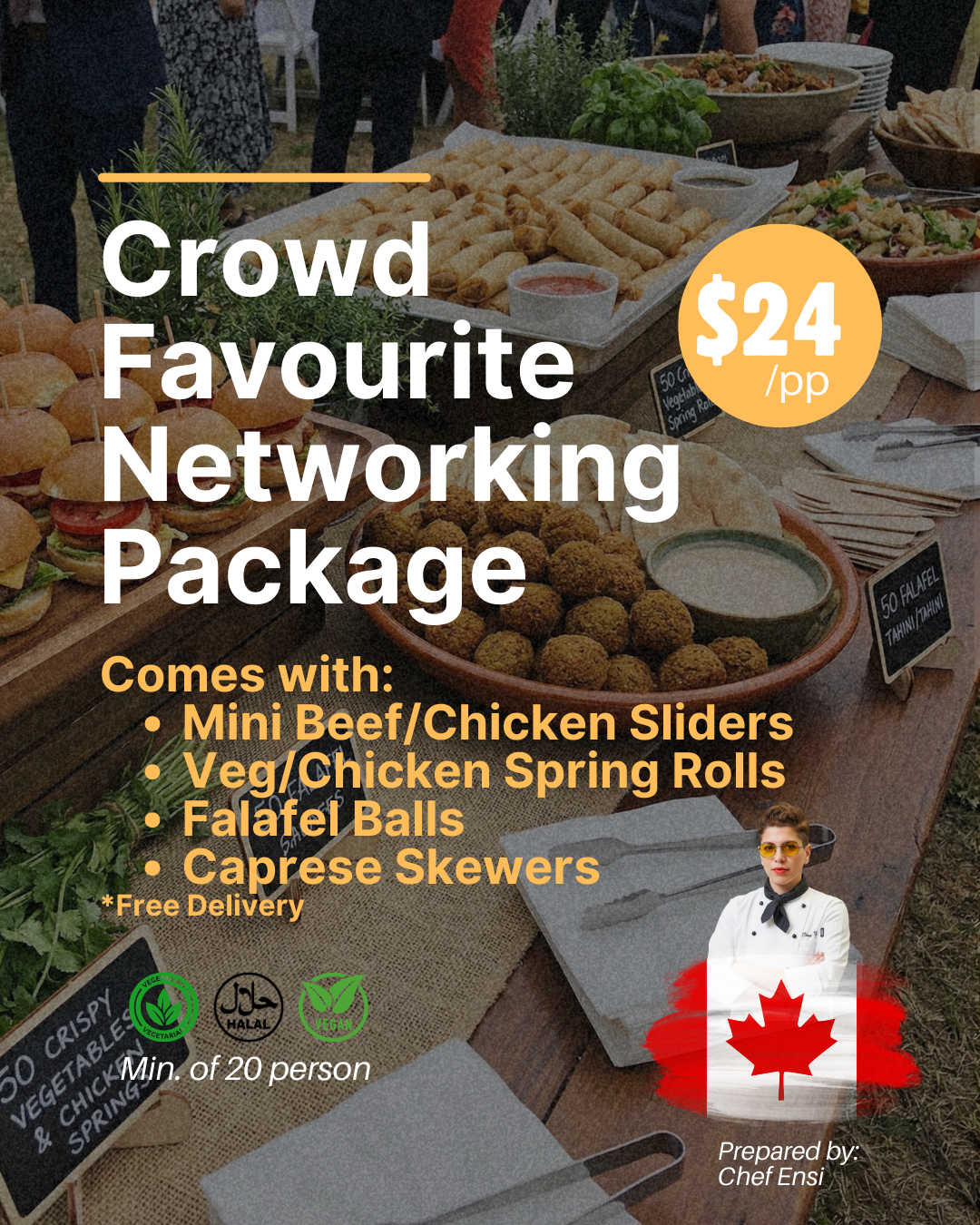 Crowd Favourite Networking Package