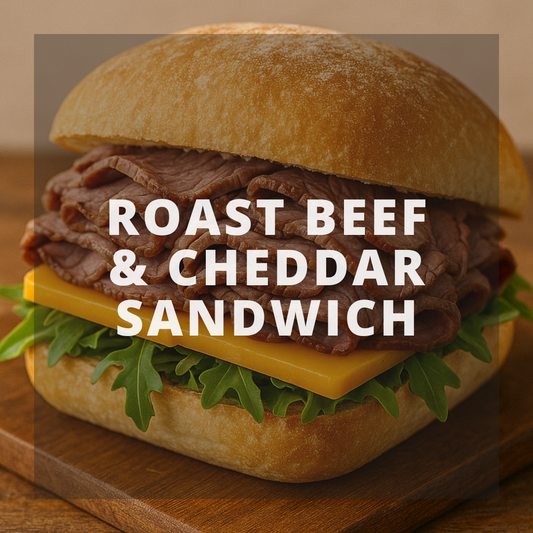 Roast Beef & Cheddar Sandwich