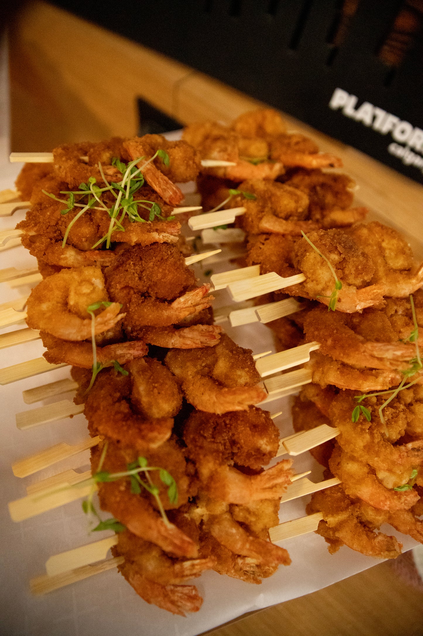 Chinchin Shrimp Skewers