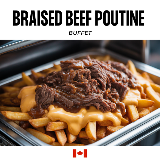 Braised Beef Poutine Buffet