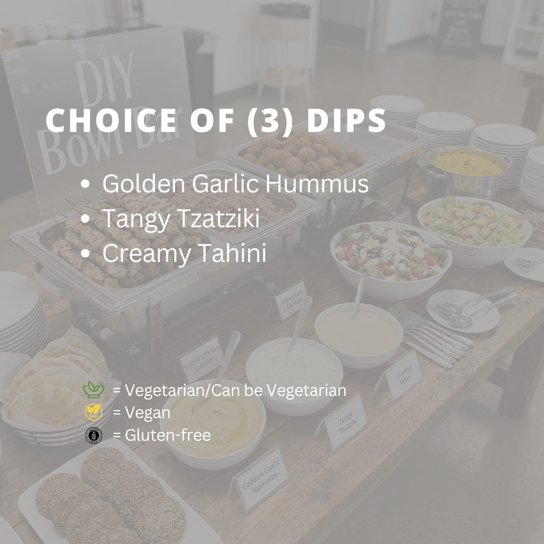 Premium Mediterranean DIY Bowl Bar