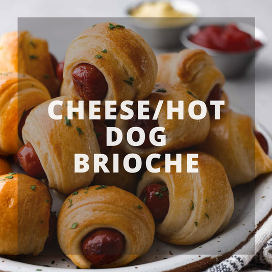 Cheese & Hot Dog Brioche