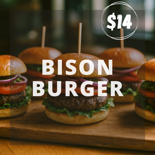 Bison Burgers