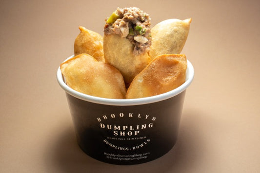 Cheesesteak Dumplings