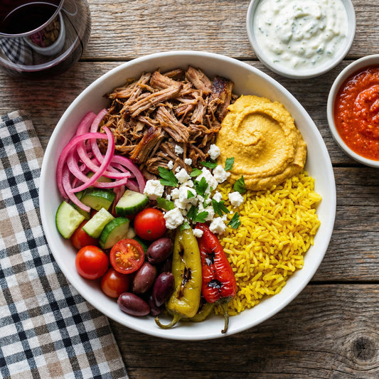 Mediterranean Rice Bowls