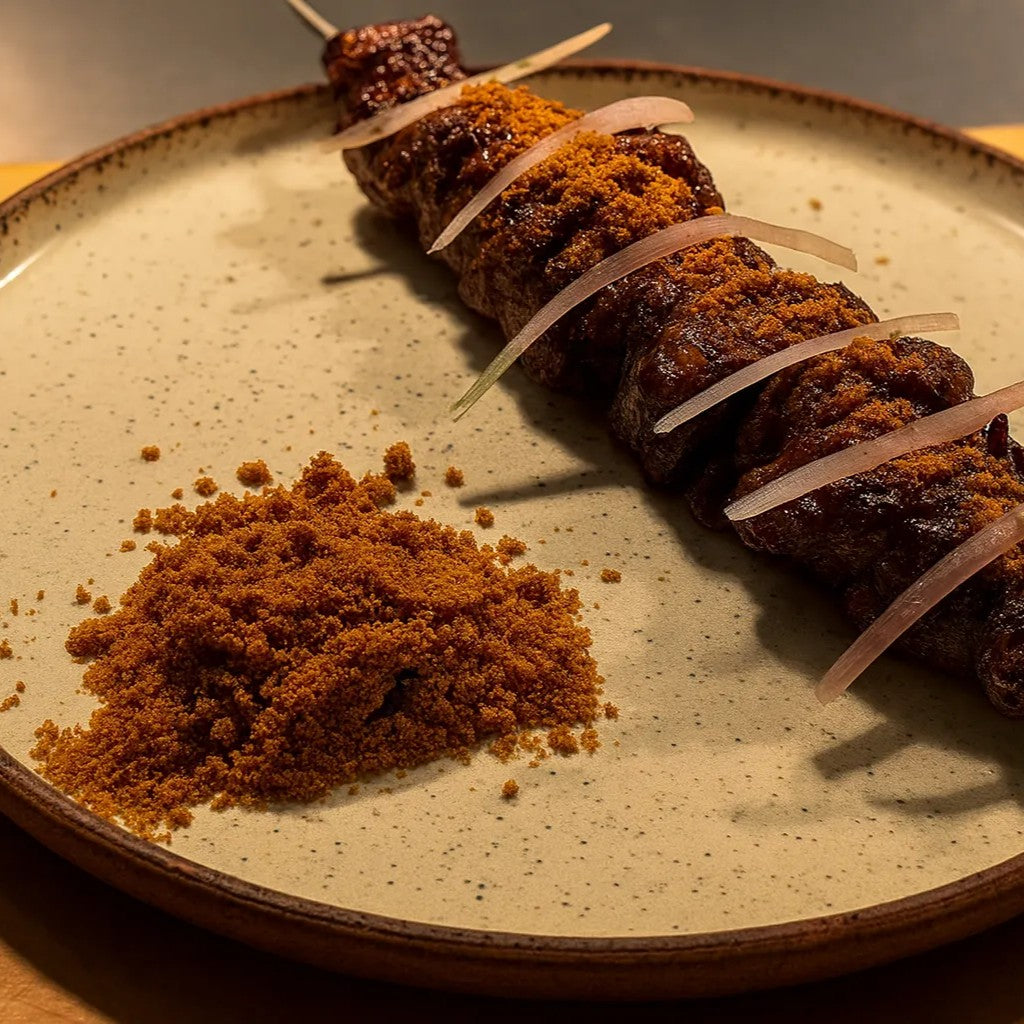 Peppered Beef Skewers