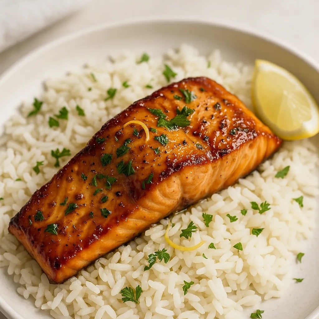 Maple-Glazed Salmon
