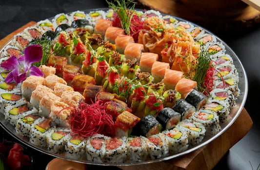 Sushi & Spring Rolls Platter