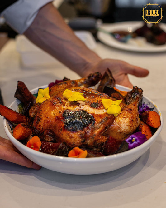 The BRDGE : A Journey Through International Dishes