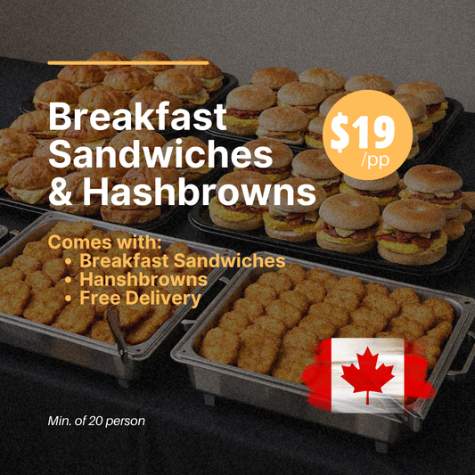 Breakfast Sandwiches & Hashbrowns