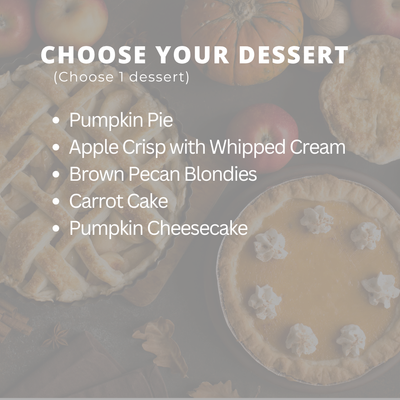 Traditional Christmas Dinner Menu