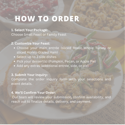 Traditional Thanksgiving Menu