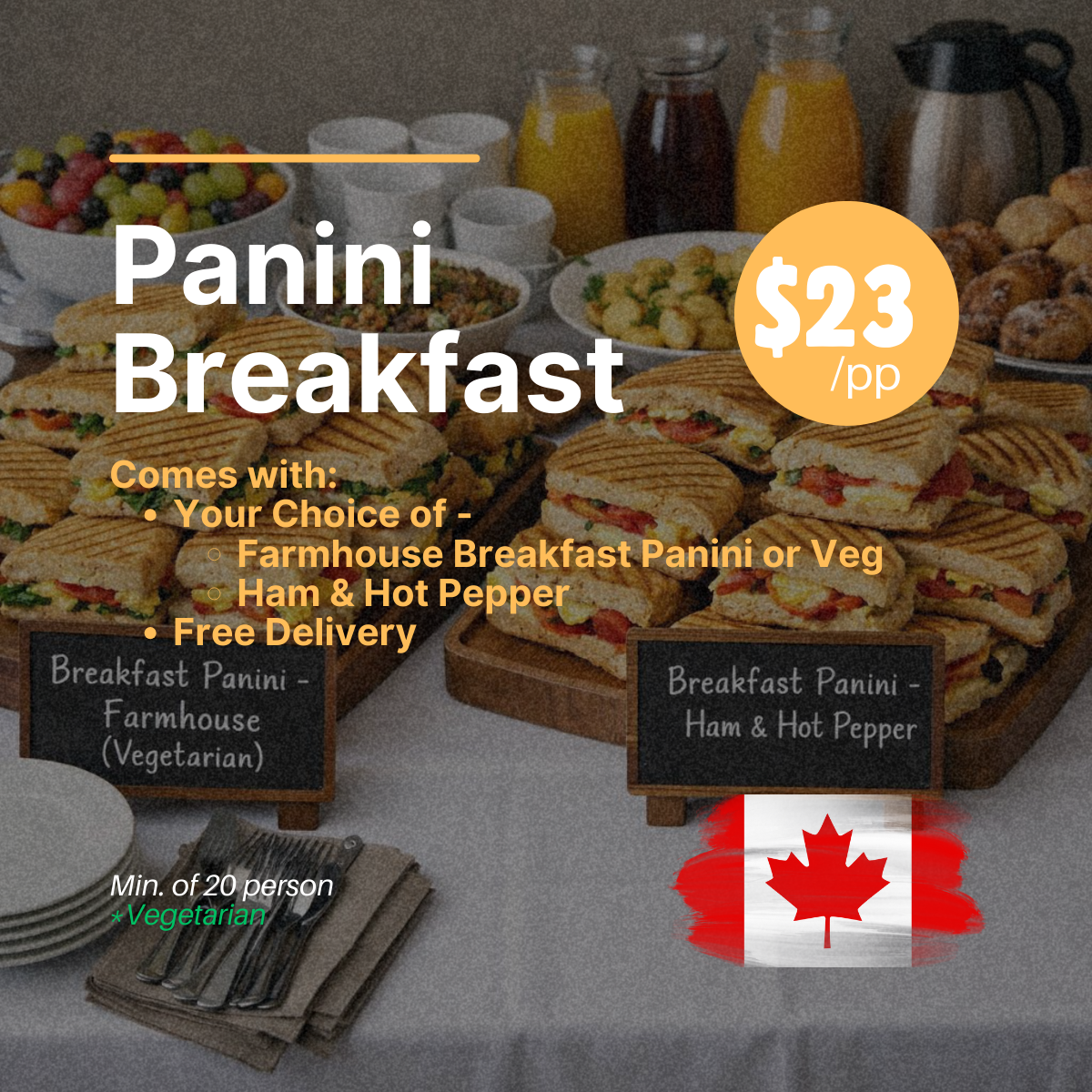 Panini Breakfast