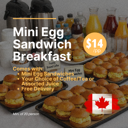 Mini Egg Breakfast Sandwich