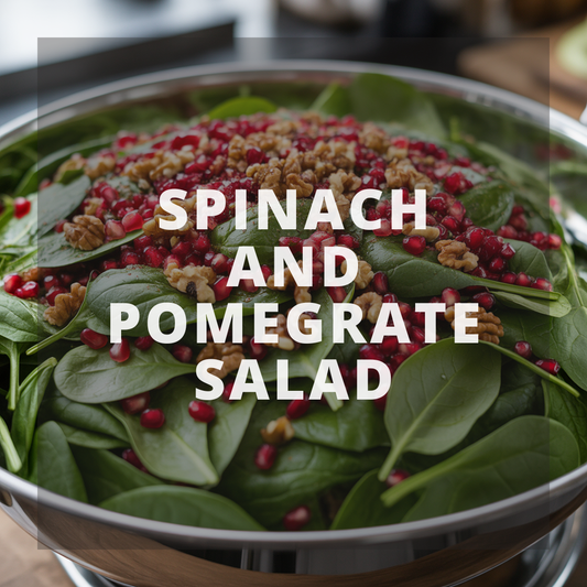 Spinach & Pomegranate Salad