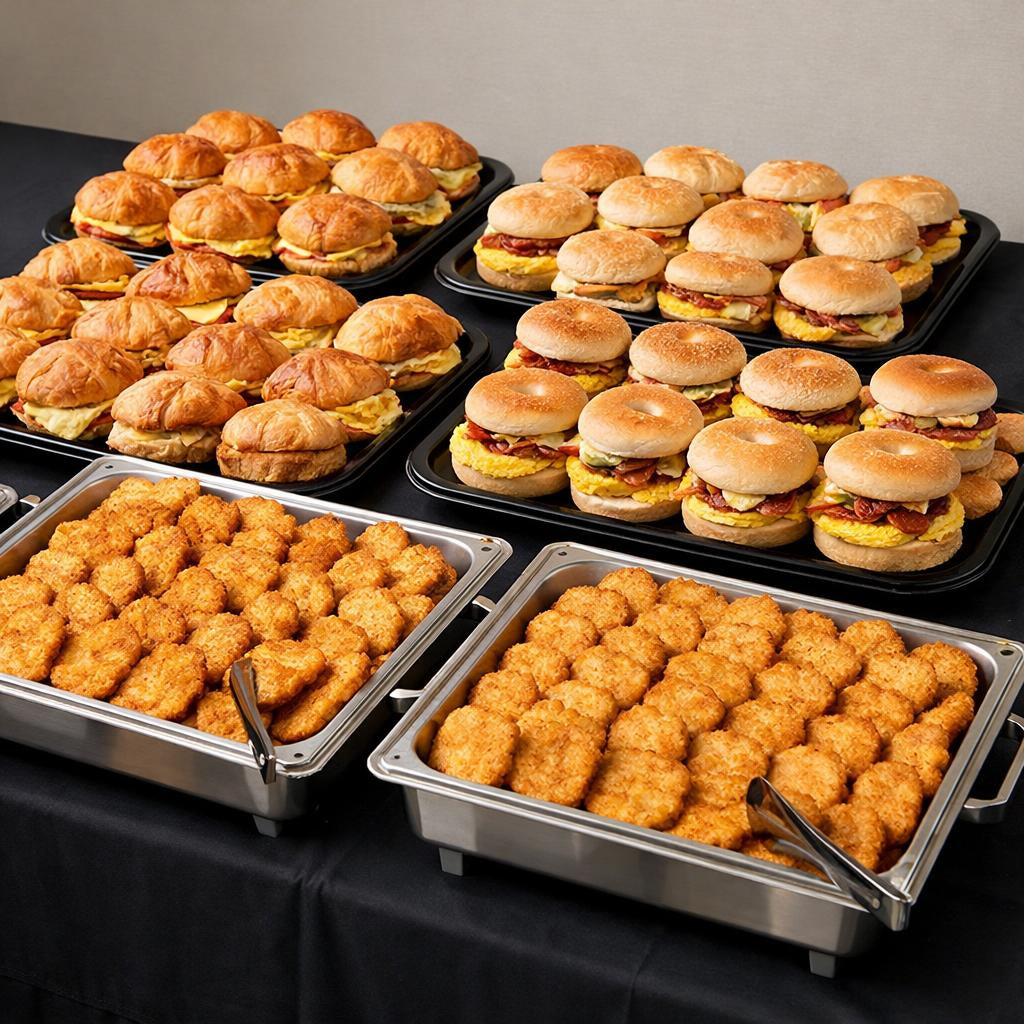 Breakfast Sandwiches & Hashbrowns