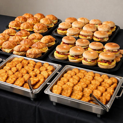 Breakfast Sandwiches & Hashbrowns