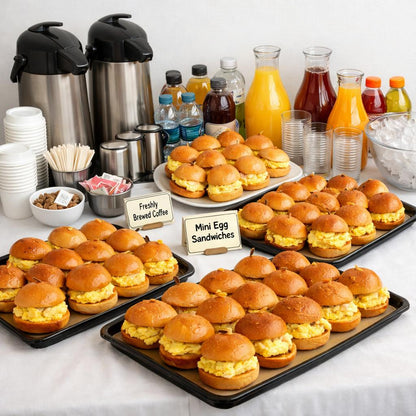 Mini Egg Breakfast Sandwich