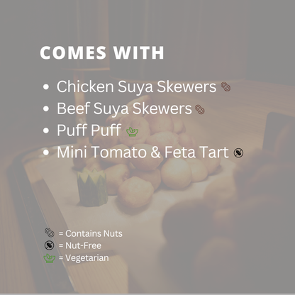 Afro Flame Skewer Box