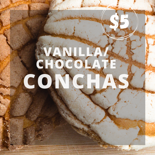Vanilla/Chocolate Conchas