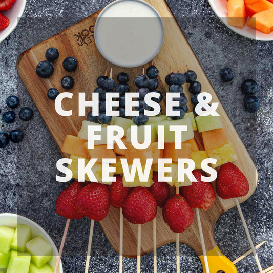 Cheese & Fruit Skewers (Watermelon & Feta/Haloumi)