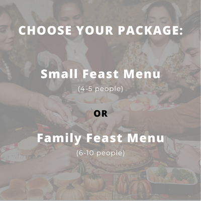 Traditional Christmas Dinner Menu