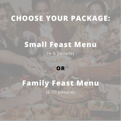 Traditional Thanksgiving Menu