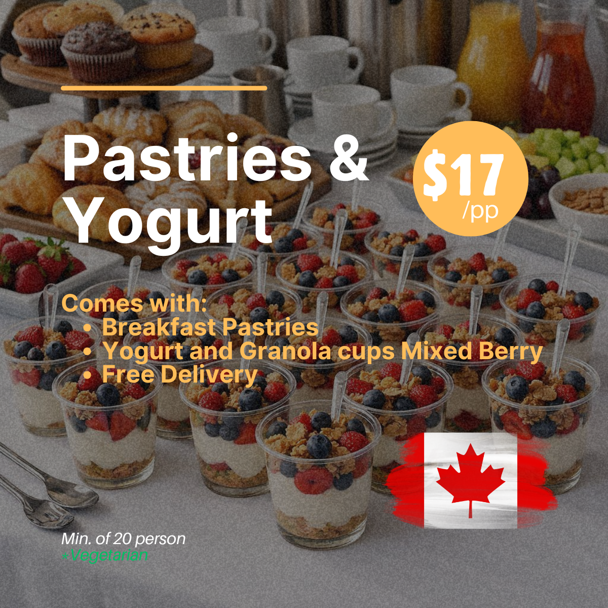 Pastries & Yogurt