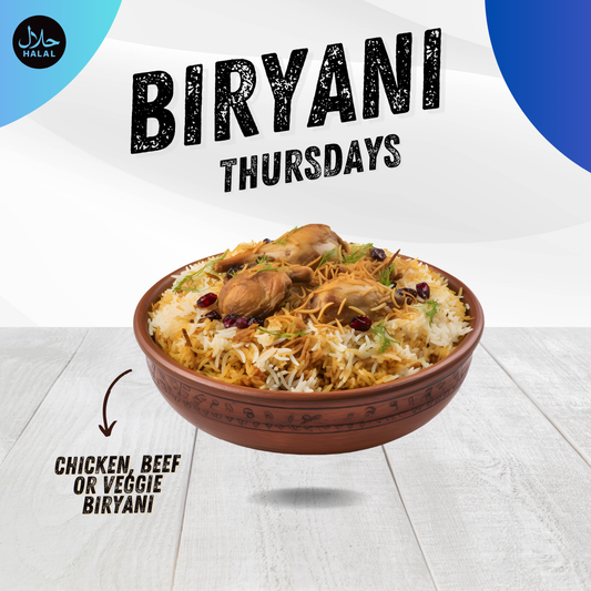 Biryani Thursdays - On Campus