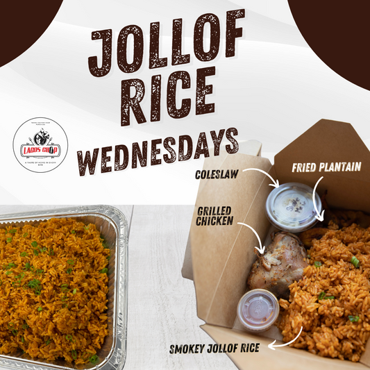 Jollof Wednesdays - On Campus