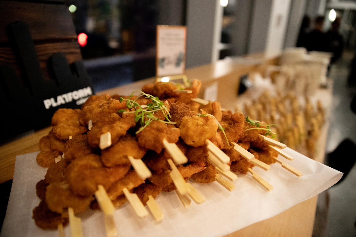 Chinchin Shrimp Skewers