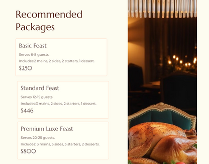 Nigerian Christmas Dinner Menu