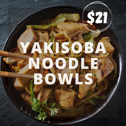 Yakisoba Noodle Bowls