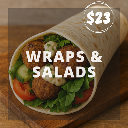 Wraps & Salad Combo