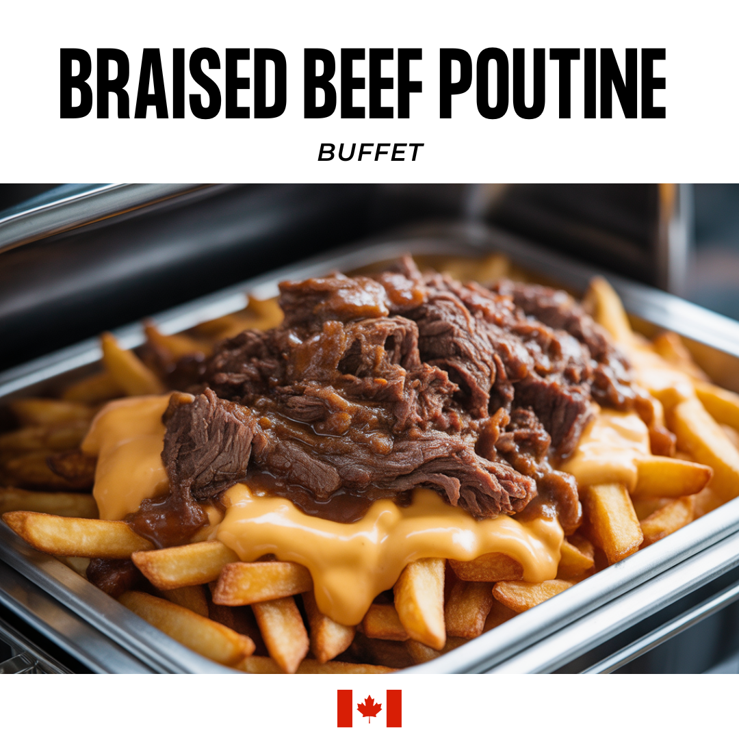 Braised Beef Poutine Buffet