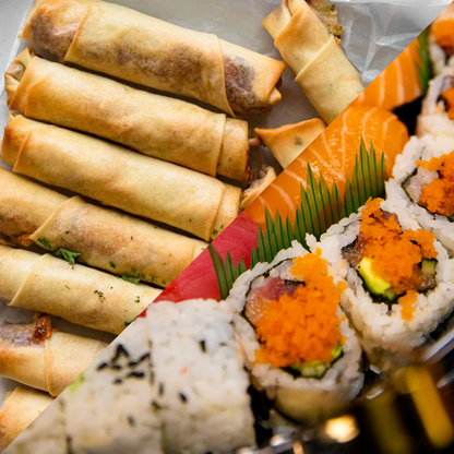Sushi & Spring Rolls Platter