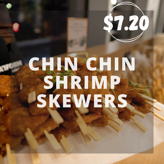 Chinchin Shrimp Skewers