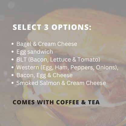 Breakfast Sandwiches
