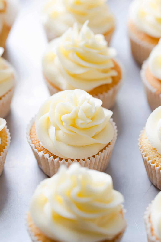 Mini Vanilla Cupcakes