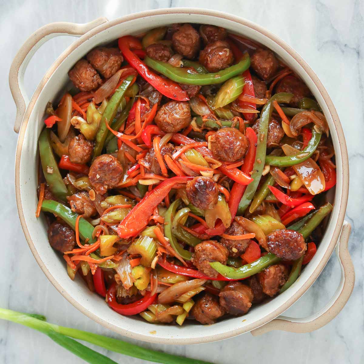 Spicy Chorizo Fry