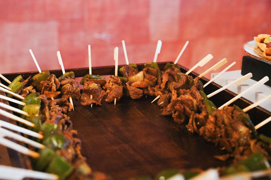 Beef Chilly Skewers