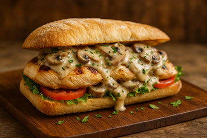 Chicken and Mushroom Sandwich