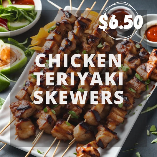 Chicken Teriyaki Skewers