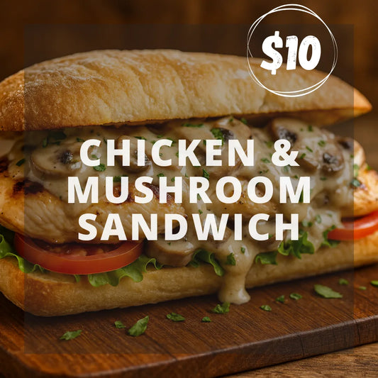 Chicken and Mushroom Sandwich