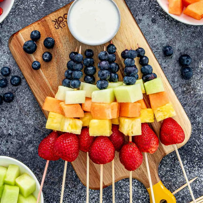 Cheese & Fruit Skewers (Watermelon & Feta/Haloumi)