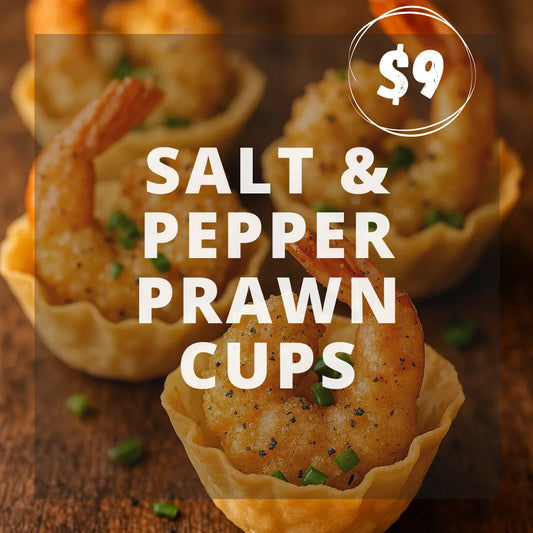 Salt & Pepper Prawn Cups