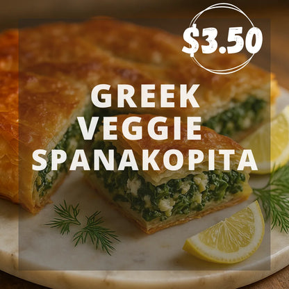 Greek Veggie Spanakopita