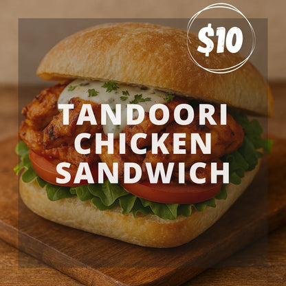 Tandoori Chicken Sandwich